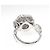 Anello Chanel Camellia in oro bianco 18K e diamante D'oro - vista 3
