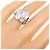 Anello Chanel Camellia in oro bianco 18K e diamante D'oro - vista 5