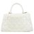 Borsa Chanel 92990 Bianca in pelle di vitello grana Bianco - vista 2