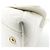Borsa Chanel 92990 Bianca in pelle di vitello grana Bianco - vista 3