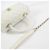 Borsa Chanel 92990 Bianca in pelle di vitello grana Bianco - vista 7