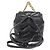 Gucci GG Marmont Rucksack aus gestepptem schwarzem Leder - Ansicht 2