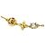 Bracciale Petit Charm Louis Vuitton D'oro - vista 2