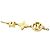 Bracciale Petit Charm Louis Vuitton D'oro - vista 3
