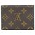 Tarjetero Louis Vuitton Monogram Castaño Monograma - vista 2