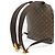 Zaino Cargo Louis Vuitton Monogram Archive Discovery M25979 Marrone Monogramma - vista 9