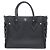 Louis Vuitton Monogram Tuftage On My Side MM Handtasche Schwarz - Ansicht 2