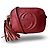 Borsa a tracolla Gucci Soho Rossa Arancione Rosso