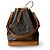 Noe Borsa a mano Louis Vuitton Noé Beige Pelle e Tela