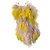 Ralph & Russo Abito Ralph&Russo rosa e giallo in piume di struzzo - vista 3