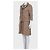 Elegant Prada Brown Silk Blend Dress & Jacket Set Sz.44 Pre-owned - view 2