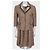 Elegant Prada Brown Silk Blend Dress & Jacket Set Sz.44 Pre-owned - view 4