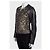 Roberto Cavalli Just Cavalli Chic Lederjacke mit Animal-Print IT 42 gebraucht - Ansicht 2