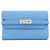 Hermès Cartera Hermes Kelly Depliant Medium Verso Azul