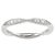 Chanel Camélia Bandring aus Platin - Ansicht 2