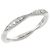 Chanel Camélia Bandring aus Platin - Ansicht 6