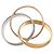 Anello Cartier Trinity in oro bianco oro giallo e oro rosa - vista 7