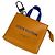 Louis Vuitton LV Mini Shopper Leather Bag Charm Arancione