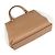 Bamboo Borsa Gucci in pelle beige e bambù - vista 2