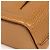 Bolsa de mão em couro 2-Way Loewe Camelo - vista 3