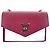 Borsa a tracolla Louis Vuitton MyLockme BB Rosso Bordò - vista 2