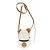 Borsa Christian Dior Dior Bobby Marrone Bianco - vista 3