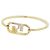 Bracciale con charm Fendi 8AH359 A44G D'oro