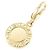 Bulgari Pendente Bvlgari in oro giallo 18K con lapislazzuli - vista 2