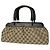 Bolsa Gucci GG Canvas e couro bege