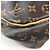 Borsa a tracolla Louis Vuitton Delightful MM Marrone - vista 3