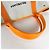 mala Balenciaga Small Cabas Navy Laranja Cru - vista 6