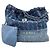 Borsa a tracolla Chanel CHANEL 22 in blu navy