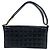 Borsa a tracolla Chanel Chocolate Bar - Black Nero - vista 3