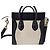 Céline Borsa a spalla Celine Luggage Shopper in Beige - vista 3