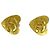 Orecchini Chanel Coco Mark motivo cuore D'oro