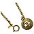 Collana placcata oro Chanel Vintage con motivo Coco Mark D'oro - vista 5