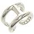 Hermès Hermes Osmos GM Band Ring Silvery