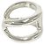 Hermès Hermes Osmos GM Band Ring Silvery - view 5