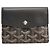Goyard Tri-fold Wallet in Black Schwarz