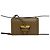 Mini borsa a tracolla in pelle con logo Loewe Barcelona Beige