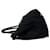 Tote Borsa Prada in nylon e pelle con logo Triangle Nero - vista 5