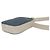 Borsa a tracolla in pelle Loewe Repeat Anagram Logo Beige Blu navy - vista 8