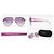 Italia Independent Occhiali da sole Aviator Rosa Fuschia - vista 3