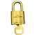 Louis Vuitton Candado y Llave Logo Metal medium Dorado