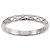 Anello Chanel Coco Crush Small SM #57 in platino - vista 2