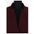 Cappotto Maje in lana bordeaux Bordò - vista 2