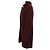 Cappotto Maje in lana bordeaux Bordò - vista 3