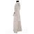 Autre Marque Vestido de algodón trenzado ecru Crudo - vista 3