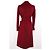 Peacoat Max & Co en laine bordeaux - vue 4