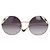 Bulgari Sonnenbrille aus Metall Grau